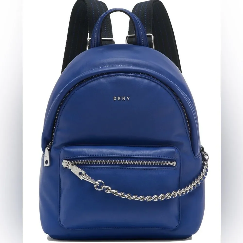 NWOT DKNY Quinn Royal Blue Backpack